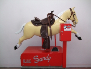 Sandy Kiddie Ride Horse