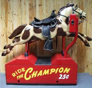 Coin Operated Champion Horse